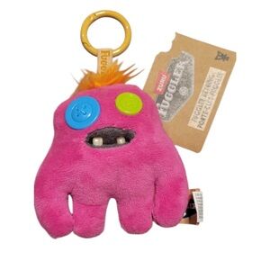 Juggler button Zuru Porte-Cles Keyring Pink Monster Plush Toy
